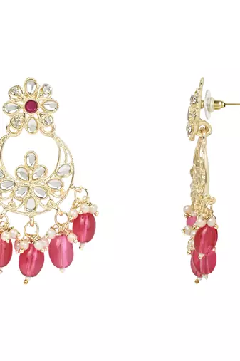 Pearl Polki Kundan Choker Necklace Set