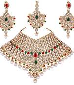 Traditional Kundan Bridal Dulhan Jewellery Set for Women 