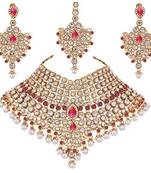 Traditional Kundan Bridal Dulhan Jewellery Set for Women 