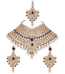 Traditional Kundan Bridal Dulhan Jewellery Set for Women 