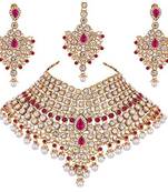 Traditional Kundan Bridal Dulhan Jewellery Set for Women 