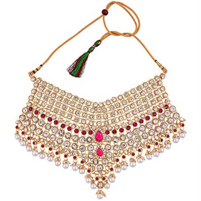 Traditional Kundan Bridal Dulhan Jewellery Set for Women 