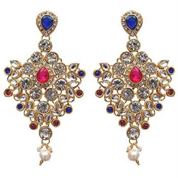 Traditional Kundan Bridal Dulhan Jewellery Set for Women  2