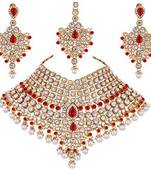 Traditional Kundan Bridal Dulhan Jewellery Set for Women 