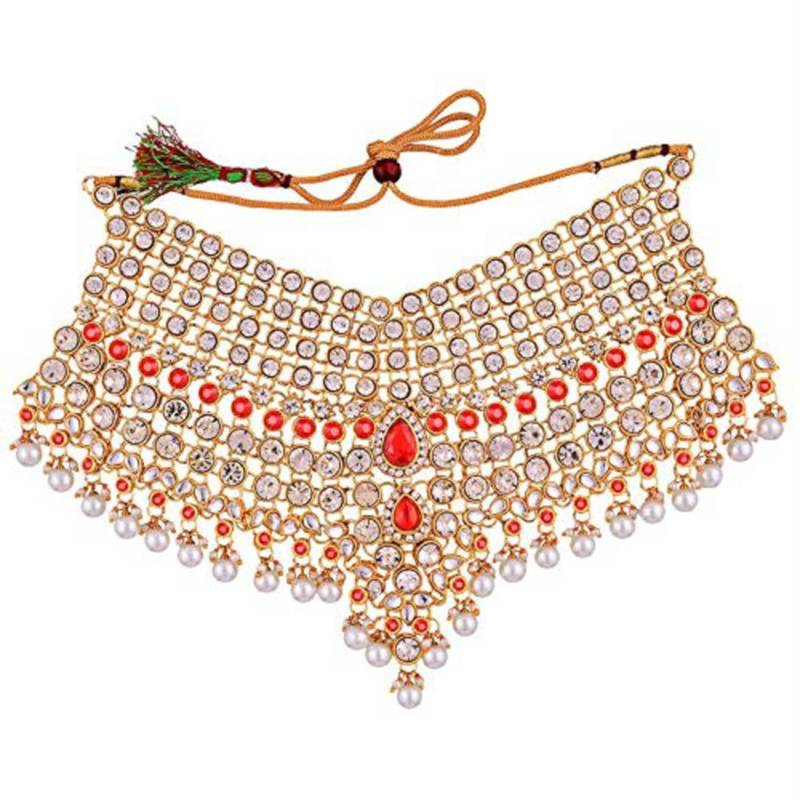 Traditional Kundan Bridal Dulhan Jewellery Set for Women 