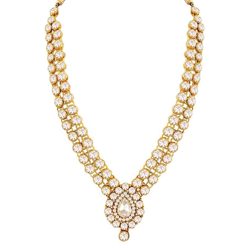 Traditional Jewellery Set with Maang Tikka for Women IJ244W 