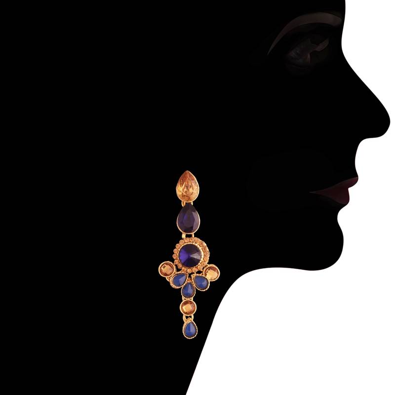 I Jewels Traditional Jewellery Set with Maang Tikka For Women 