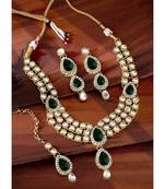 Traditional Kundan Necklace Set for Women 