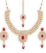 Traditional Kundan Choker Jewellery Set For Women 