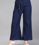 Aarika girls navy blue colour denim jeans