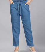 Aarika girls blue colour denim jeans