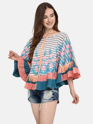 Lining Circular Poncho 3