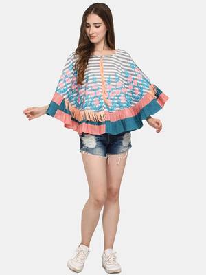 Lining Circular Poncho 4