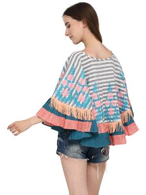 Lining Circular Poncho 5