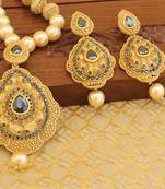 Matte finish necklace set