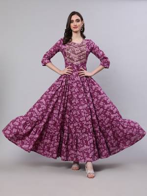 Nishabd women cotton embroidered kurta 1
