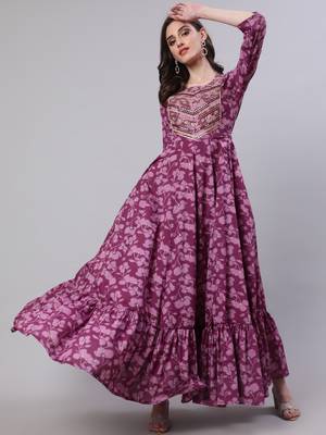 Nishabd women cotton embroidered kurta 4