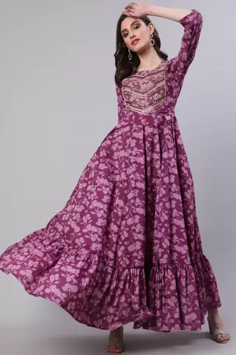 Nishabd women cotton embroidered kurta