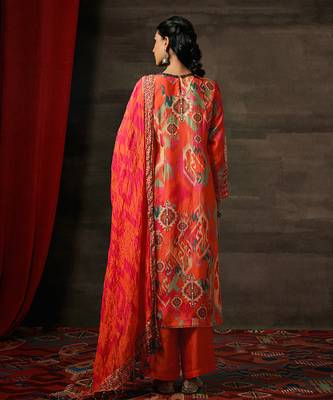 Apricot hema kurta set 3