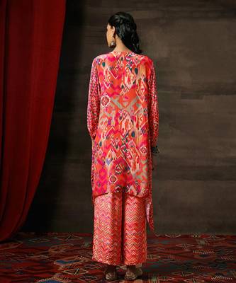 Apricot roop kurta set 3