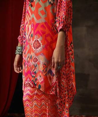 Apricot roop kurta set 5