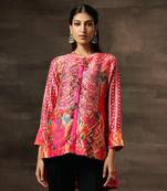 Apricot farah top