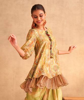 Olive yasmin kurta set 3