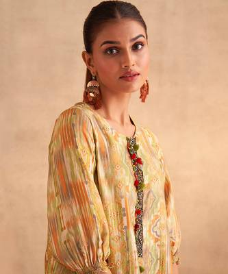 Olive yasmin kurta set 5
