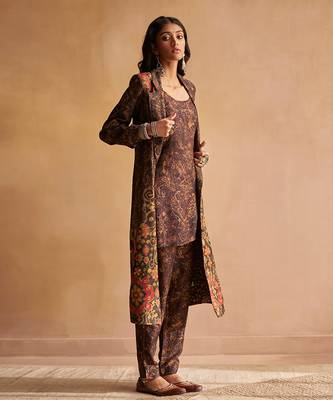 Black elaheh kurta set 3