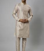 Ethnic Kurta Mens Wear Solid stitched for Occasion & Festive Ceremony