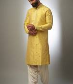 Ethnic Kurta Mens Wear Solid stitched for Occasion & Festive Ceremony