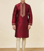 Ethnic Kurta Mens Wear Solid stitched for Occasion & Festive Ceremony