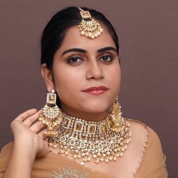 Gold Necklace Sets With Earrings 3