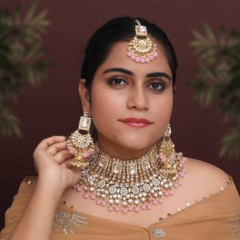 Pink necklace-sets 2