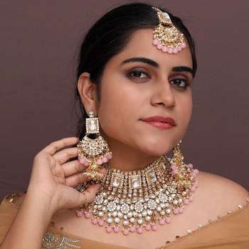 Pink necklace-sets 3