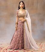 Ivory Printed Lehenga Set