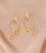 Zuriijewels upside down u-shaped wired earrings