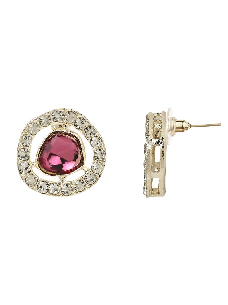 Traditional Stone Choker Necklace Jewellery With Earring Set