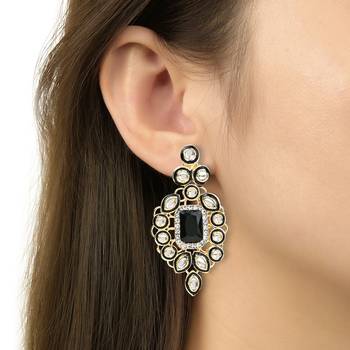Traditional Kundan & Stone Choker Necklace Jewellery with Earrings & Maang Tikka Set 6