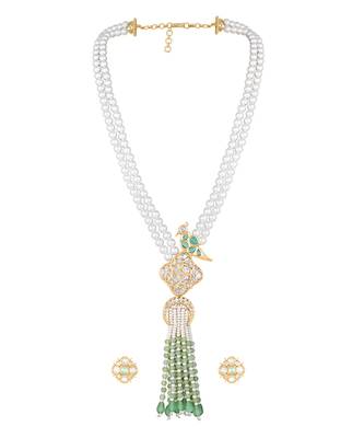 Kundan pearl necklace set 2