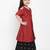 Maroon Solid Poly Silk Clothing Set