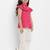 Fuchsia Printed Pure Cotton Clothing Set