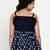 Blue Printed Cotton Top