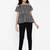 Black Printed Cotton Top