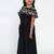 Black Solid Cotton Jumpsuit