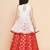 White Embroidered Silk Lehenga Choli Set