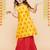 Yellow Embroidered Chanderi Silk Kurta Set