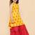 Yellow Embroidered Chanderi Silk Kurta Set