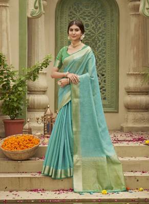 Tussar silk saree 1