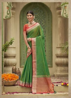 Tussar silk saree 1
